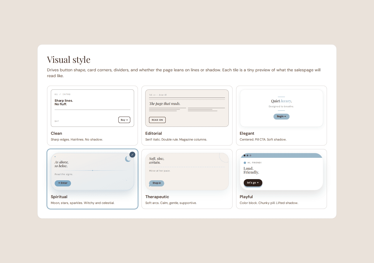 Step 3: Design